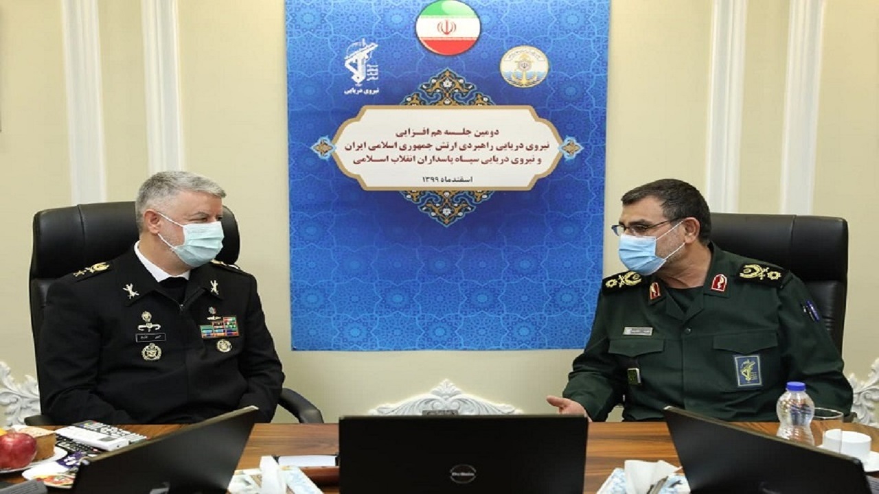 نشست هم‌افزایی فرماندهان نیروی دریایی ارتش و سپاه برگزار شد