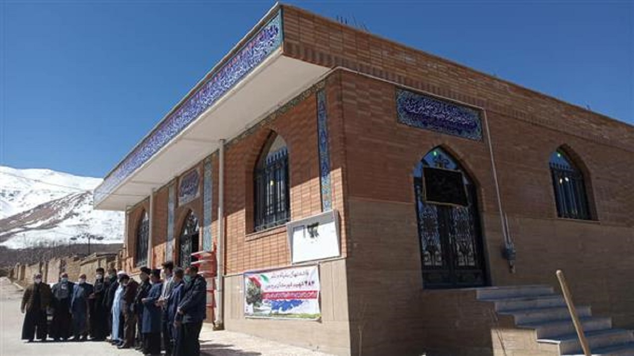 بهره برداری از مسجد برکت چهارده معصوم روستای خدر آباد بخش بلداجی