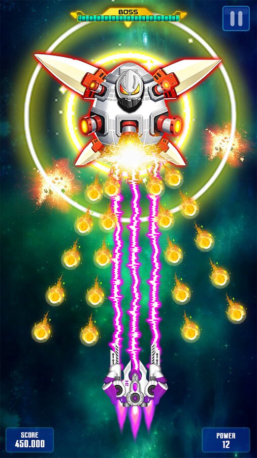 بازی تیرانداز فضایی اندروید Space Shooter