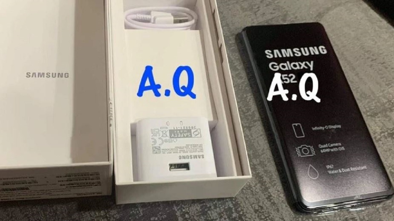 مشخصات کامل Galaxy A52 سامسونگ لو رفت