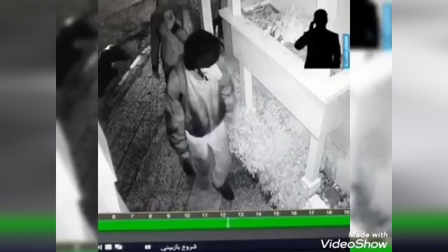 سرقت دوربین‌های مداربسته با لباس کوهنوردی + فیلم