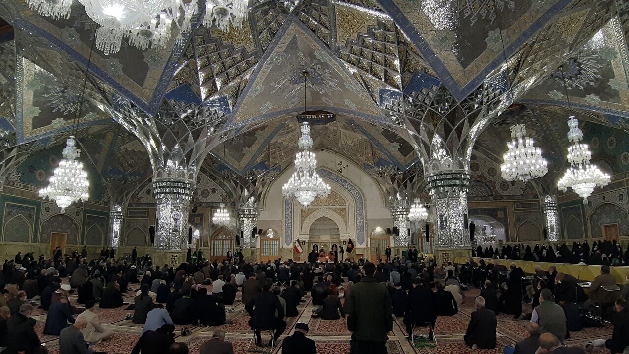 برگزاری مراسم شب شهادت امام هفتم (ع) در حرم مطهر رضوی