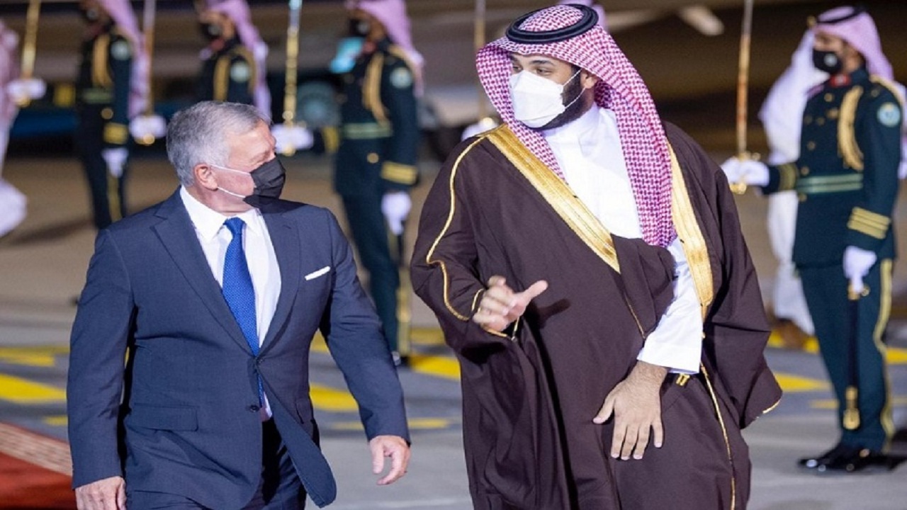 گفتگوی محمد بن سلمان و پادشاه اردن درباره مسائل منطقه‌ای