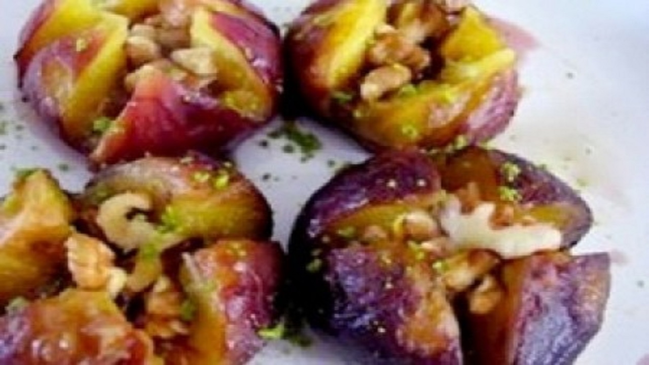 طرز تهیه انجیر عسلی، دسری سریع و خوش مزه