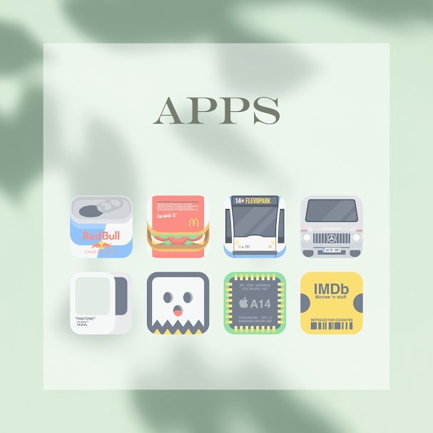 آیکون پک تریپی Trippy Icons اندروید