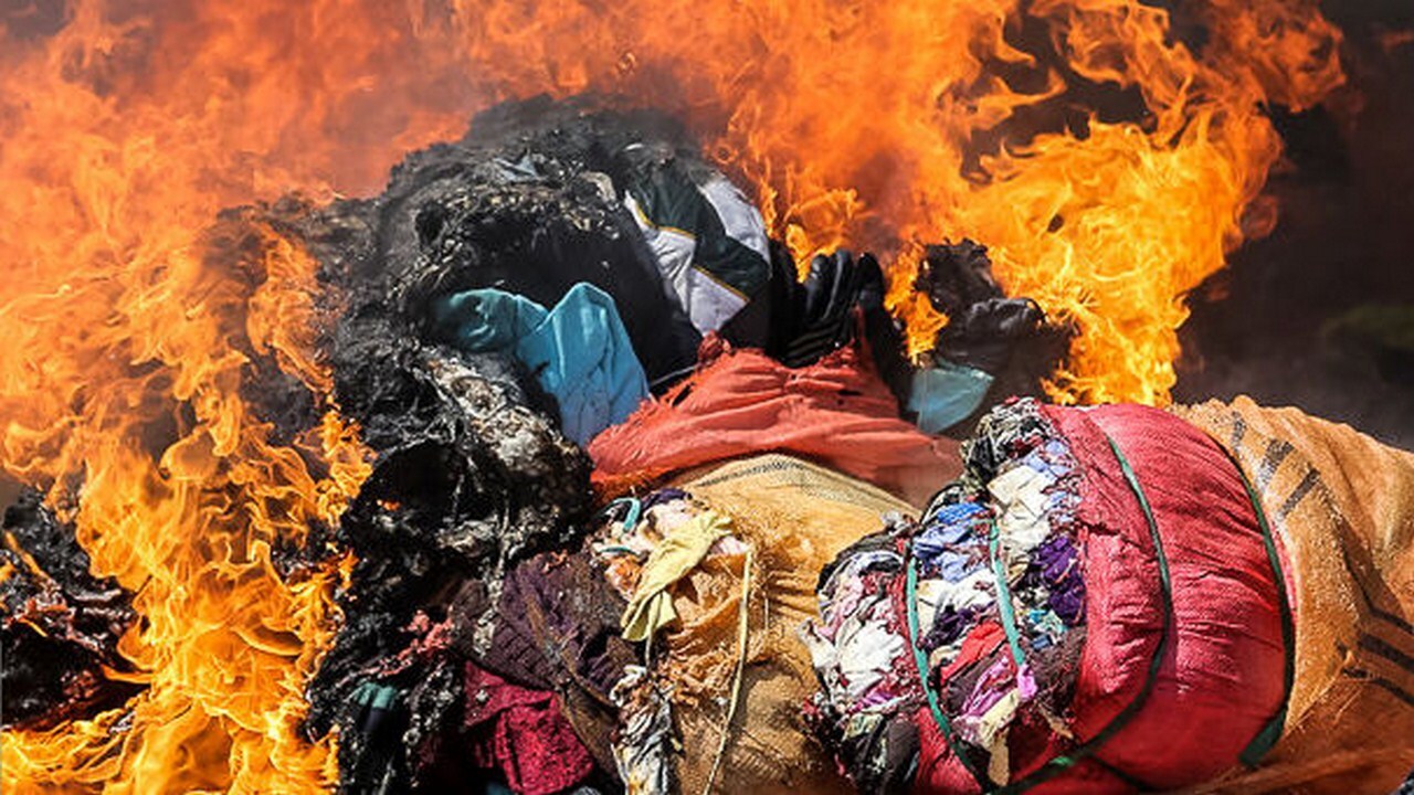 انهدام ۵۵ تن کالای قاچاق در مشهد