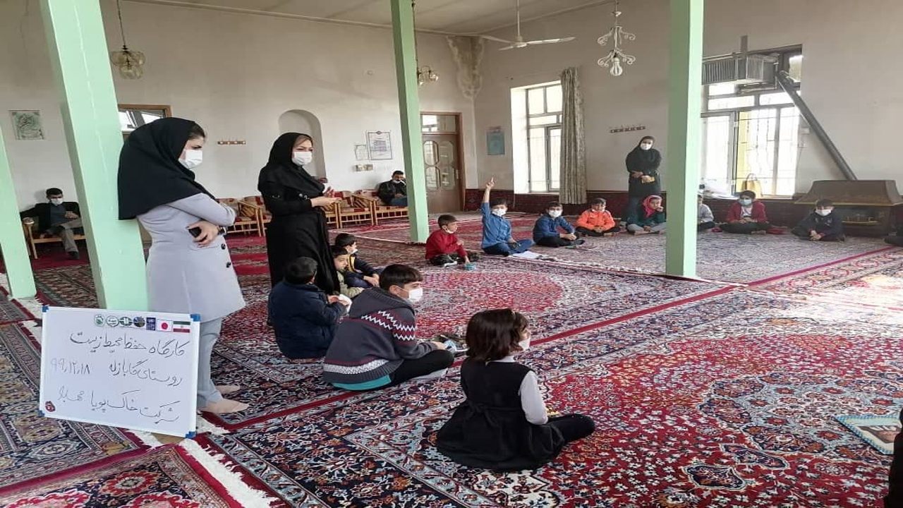 برگزاری کارگاه آموزشی و مسابقه نقاشی در روستای گابازله