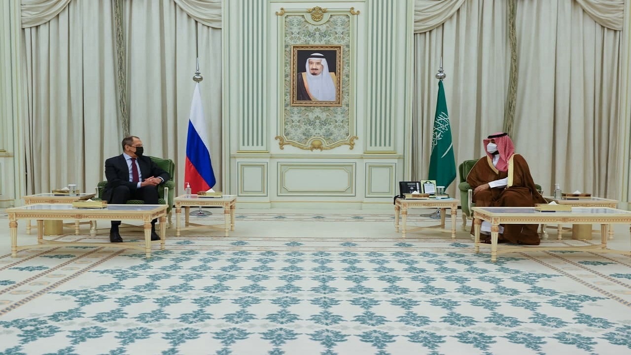دیدار وزیر خارجه روسیه با ولیعهد سعودی