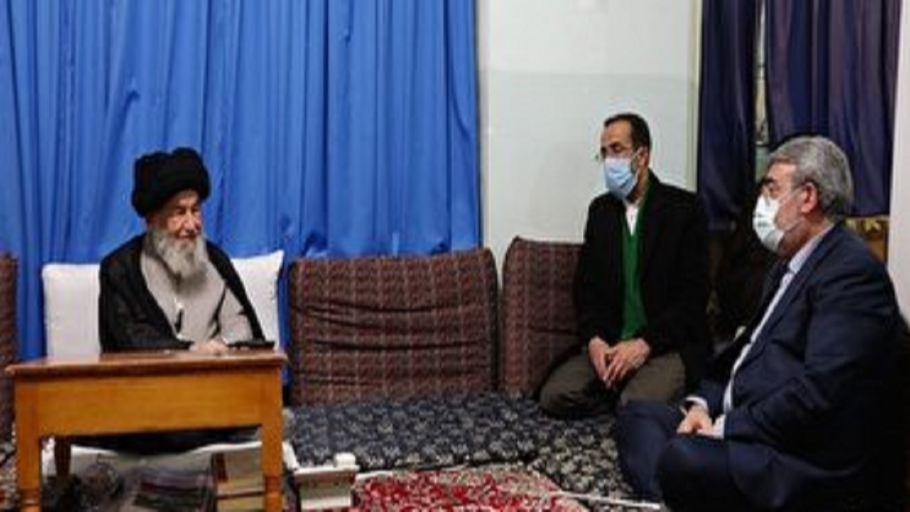 رحمانی فضلی با آیت الله علوی گرگانی دیدار کرد