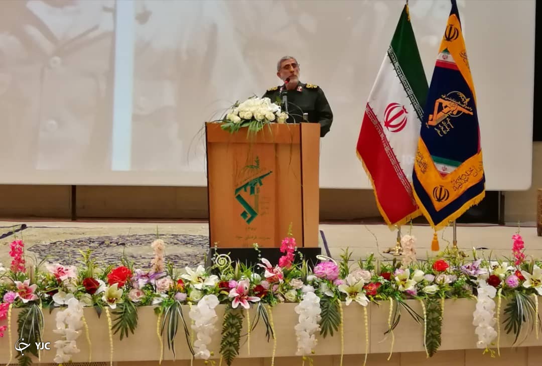 سخنرانی سردار قاآنی در یادواره شهدای بدر و خیبر در مشهد 