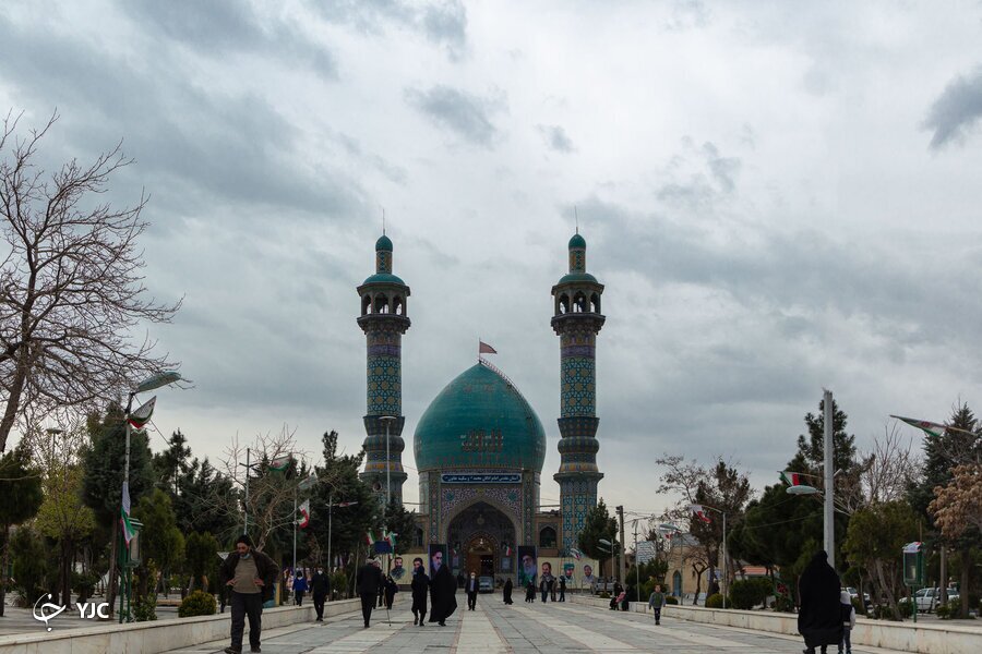 گزارش تصویری از طرح بهسازی گلزار شهدای امامزاده محمد(ع)