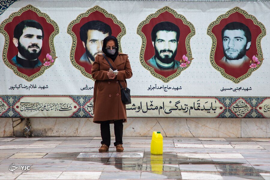 گزارش تصویری از طرح بهسازی گلزار شهدای امامزاده محمد(ع)