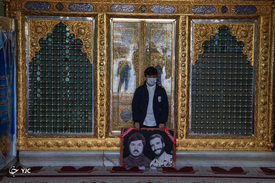 گزارش تصویری از طرح بهسازی گلزار شهدای امامزاده محمد(ع)