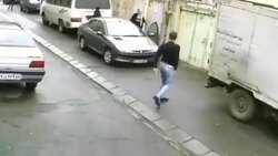 سرقت مرسدس بنز در کمتر از چند ثانیه + فیلم
