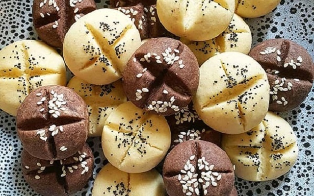 طرز تهیه شیرینی قندی قزوینی در فر و بدون نیاز به فر برای عید