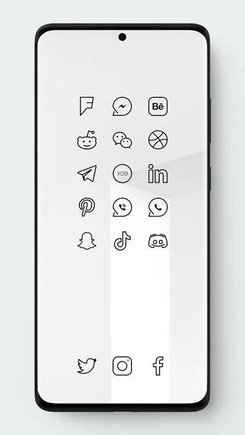 دانلود آیکون پک Caelus Black Icon Pack