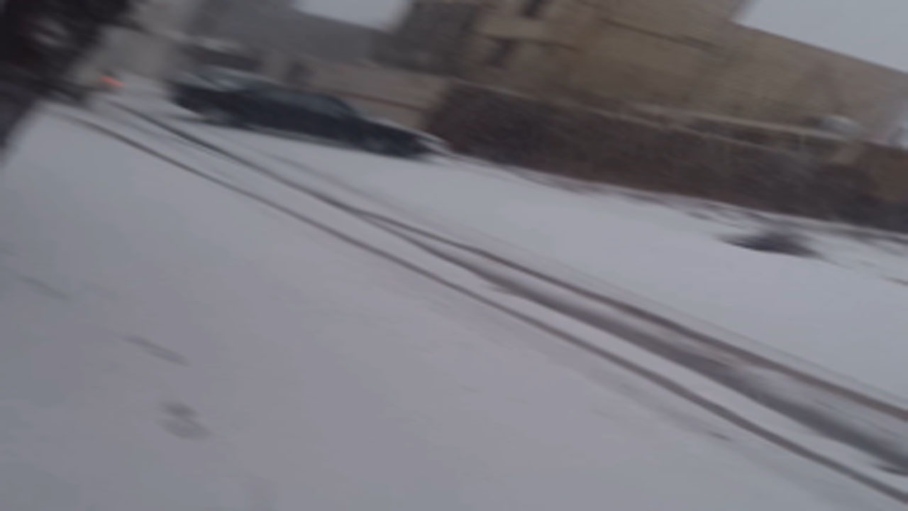 فیلمی از طبیعت برفی روستای خونان