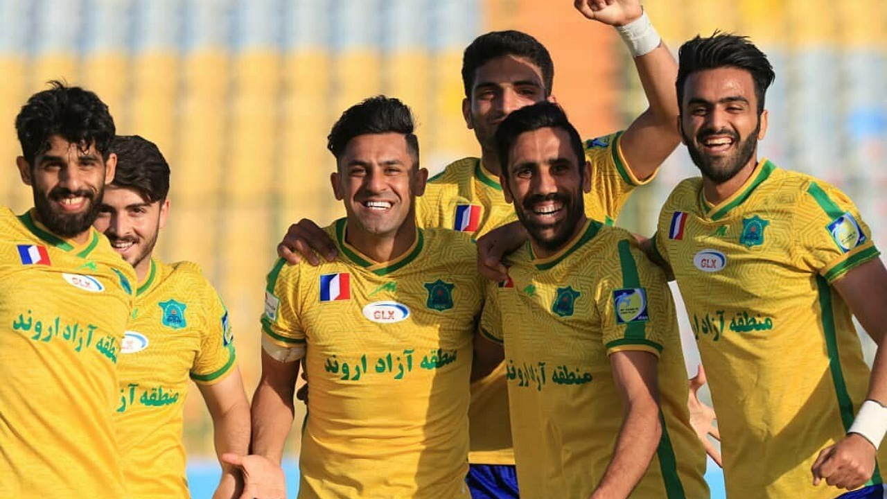 صنعت نفت آبادان ۴ - داماش پارسه تهران صفر/ پیروزی پرگل زردپوشان آبادانی برابر حریف دسته دومی