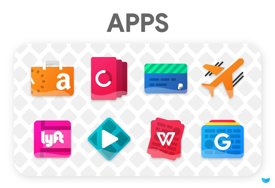 دانلود آیکون پک Glaze Icon Pack