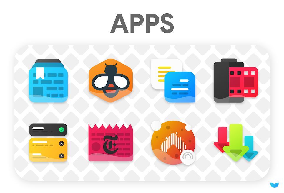 آیکون پک Glaze Icon Pack