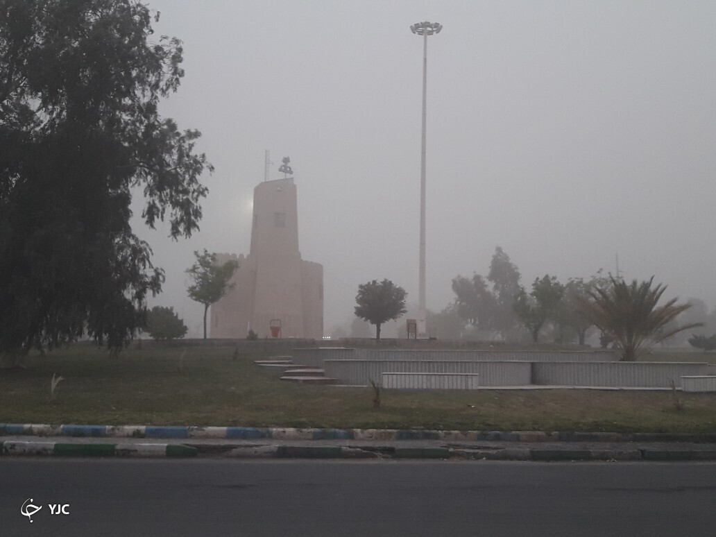 ریزگردها در بم 
