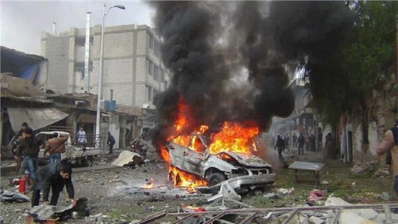 زخمی شدن ۸ نفر در پی انفجار خودرو در حومه حلب سوریه