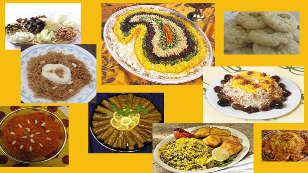 غذاهای شب عید نوروز در شهرهای مختلف ایران غذاهای شب عید نوروز در شهرهای مختلف ایران