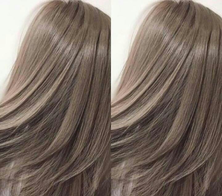 ۱۴ ترکیب رنگ جادویی برای ساخت رنگ موی نسکافه‌ای