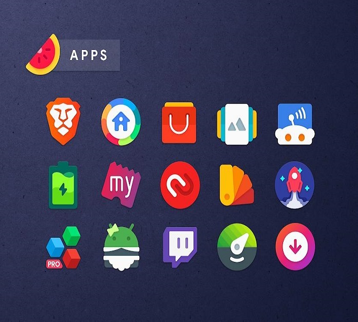 آیکون پک اسلایسد Sliced Icon Pack