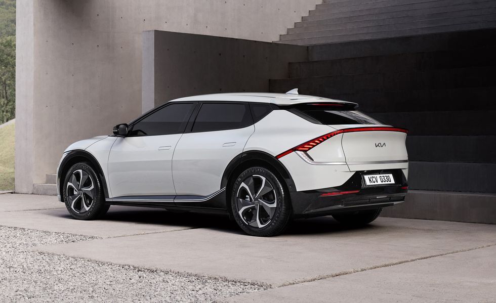 2022 کیا EV6 از طراحی جسورانه و براق برخوردار است