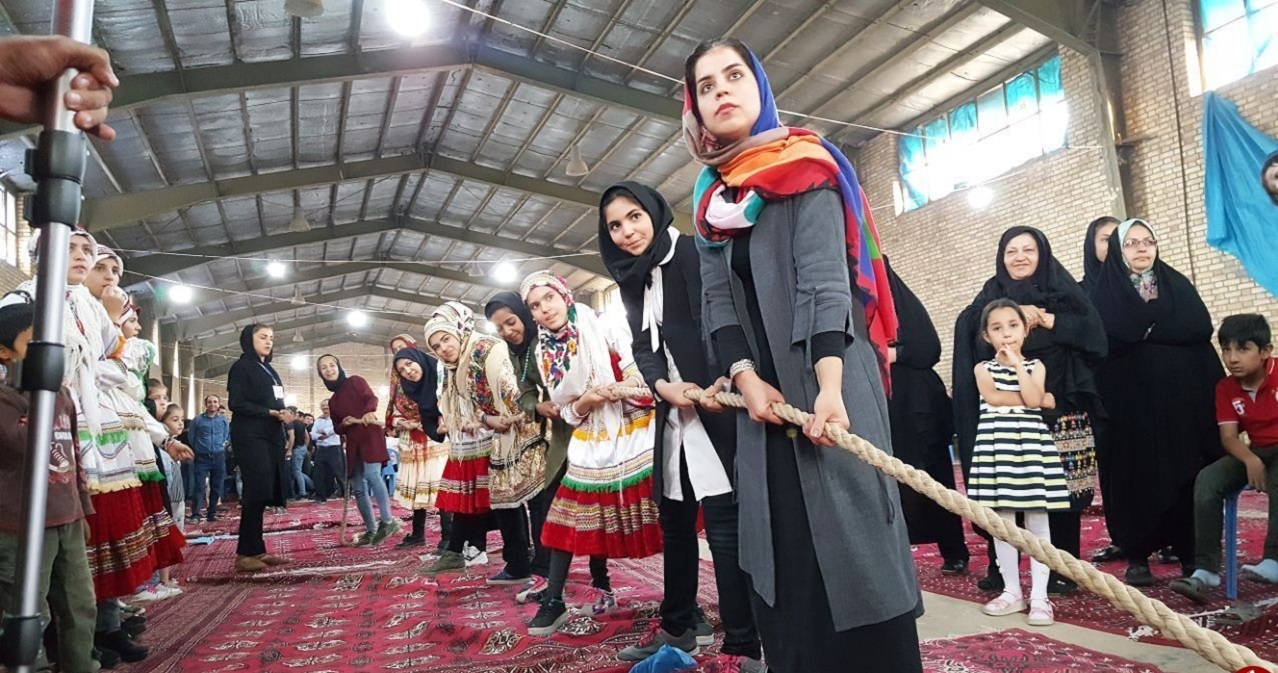 بانوان تربت جام پیشرو در  بازی‌های بومی و محلی