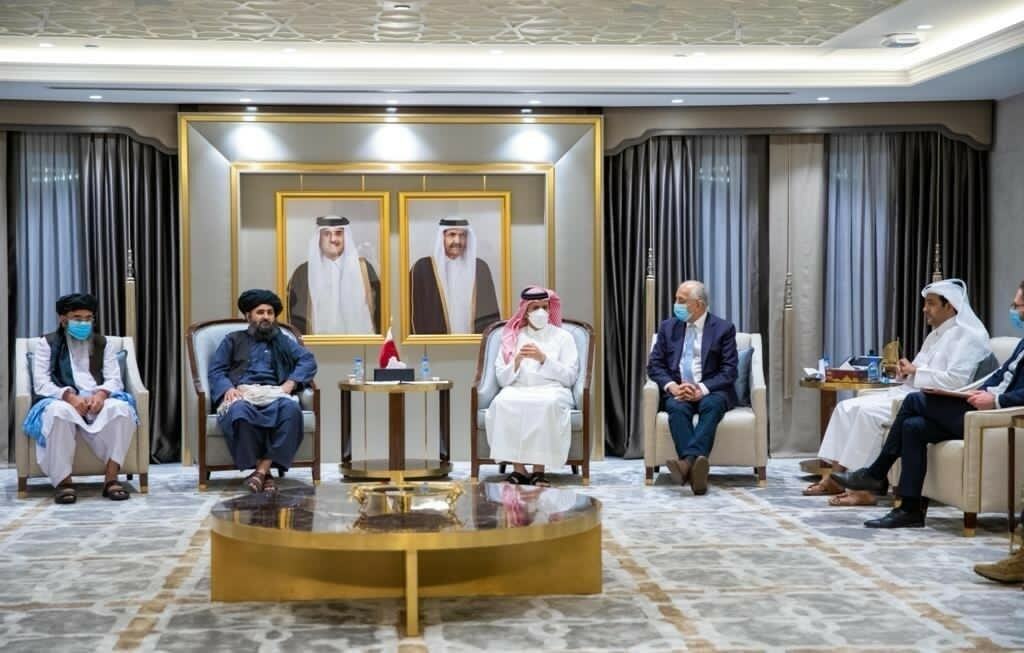 نشست سه جانبه آمریکا، قطر و طالبان درباره صلح افغانستان