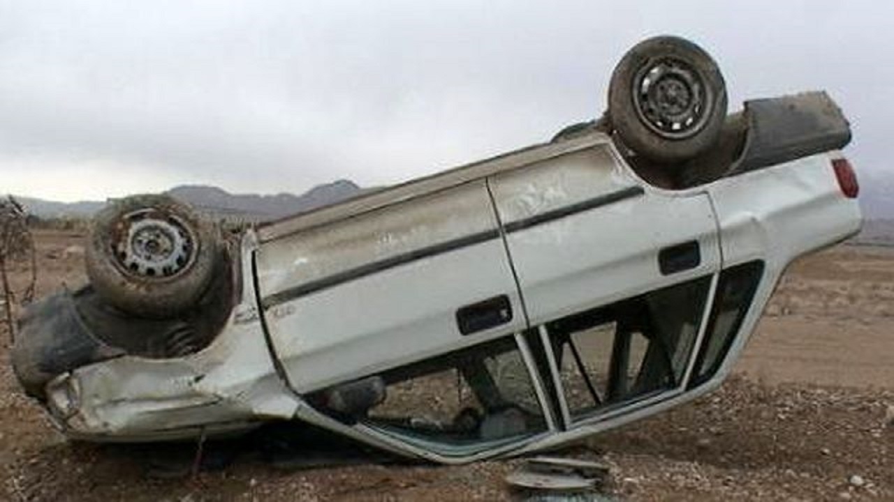 واژگونی خودرو سواری پراید ۳ مصدوم و یک کشته برجای گذاشت