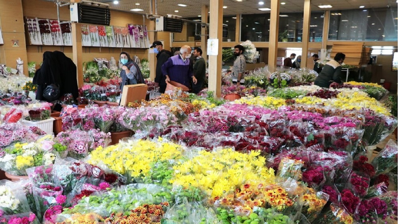 بهارِ بازار گل مشهد