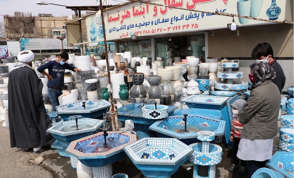 بهارِ بازار گل مشهد