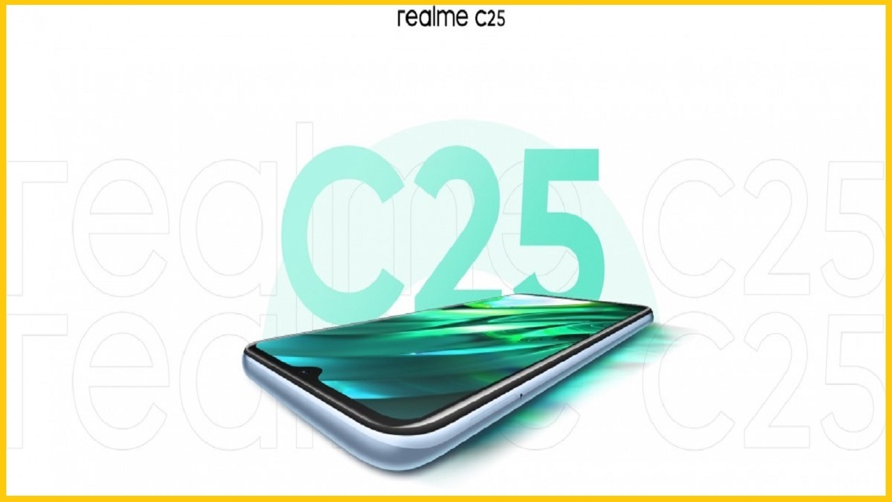 رونمایی از گوشی Realme C۲۵ با قابلیت بدون نیاز به شارژ در روز