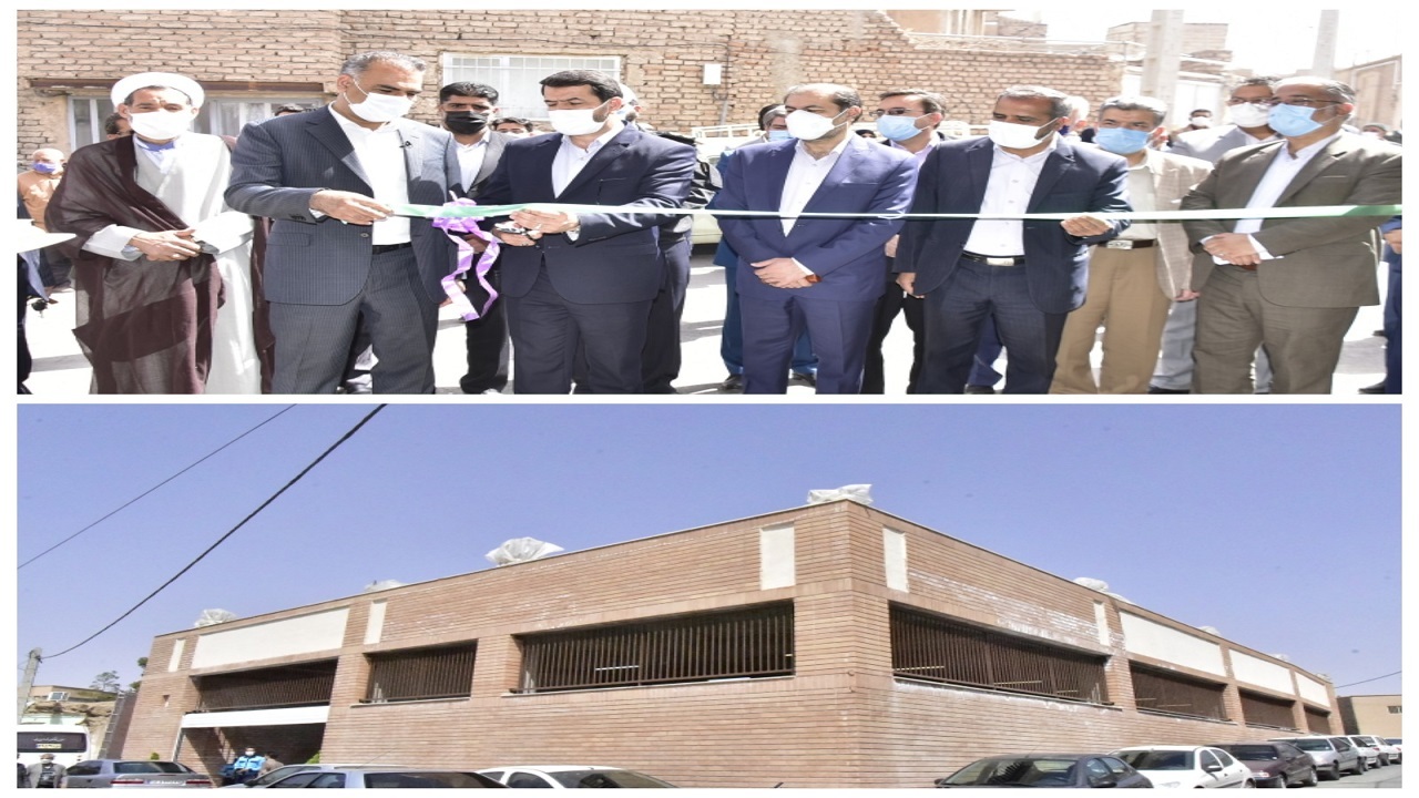 بهره برداری از پارکینگ طبقاتی خیابان حکیم نزاری بیرجند
