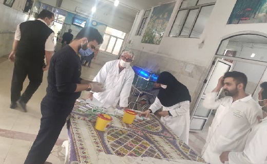 آغاز تزریق واکسن کرونا به سالمندان قم +تصاویر آغاز تزریق واکسن کرونا به سالمندان قم +تصاویر