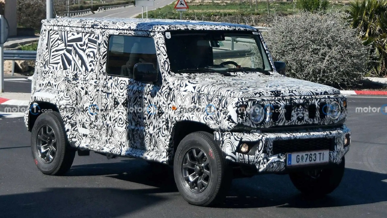جاسوسان این بار خودروی Suzuki Jimny را شکار کردند
