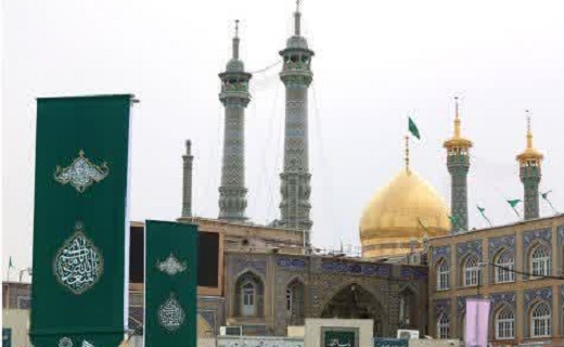 گلآرایی حرم حضرت معصومه (س)به مناسبت میلاد امام حسین (ع) +تصاویر گلآرایی حرم حضرت معصومه (س)به مناسبت میلاد امام حسین (ع) +تصاویر