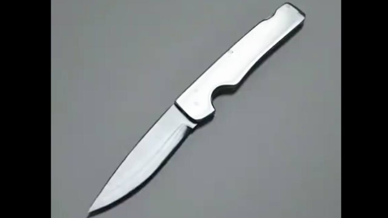 ساخت یک چاقوی تیز از اره دیسکی! + فیلم