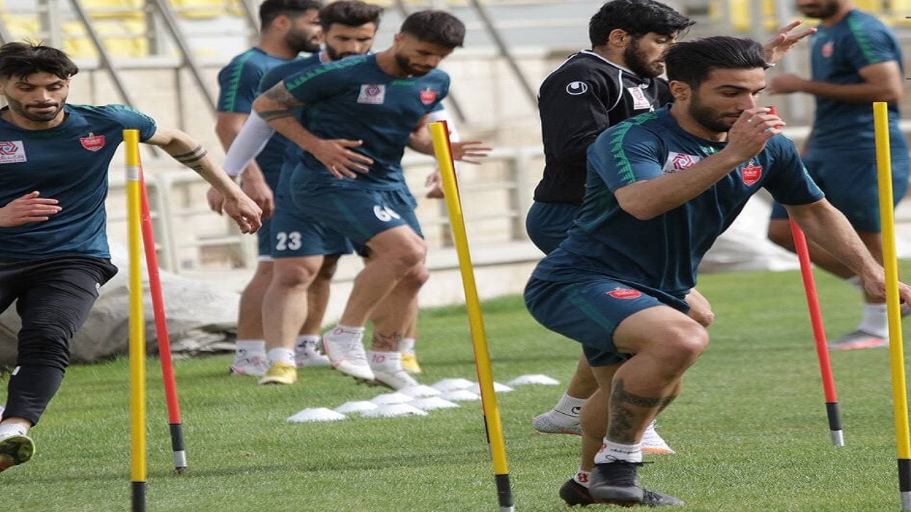 گزارش تمرین پرسپولیس/فرشاد فرجی برای اولین بار با سرخ‌ها تمرین کرد