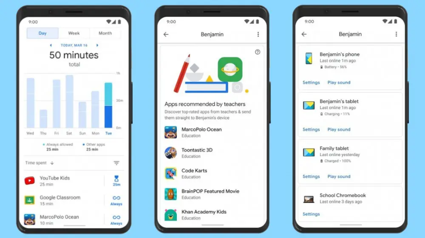 Google وب سایت Families را راه اندازی کرده و برنامه Family Link را به روز می کند