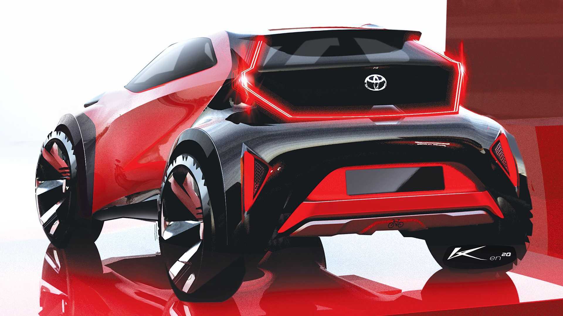 خودروی Toyota Aygo X Prologue با رنگی زیبا در خیابان دیده شد