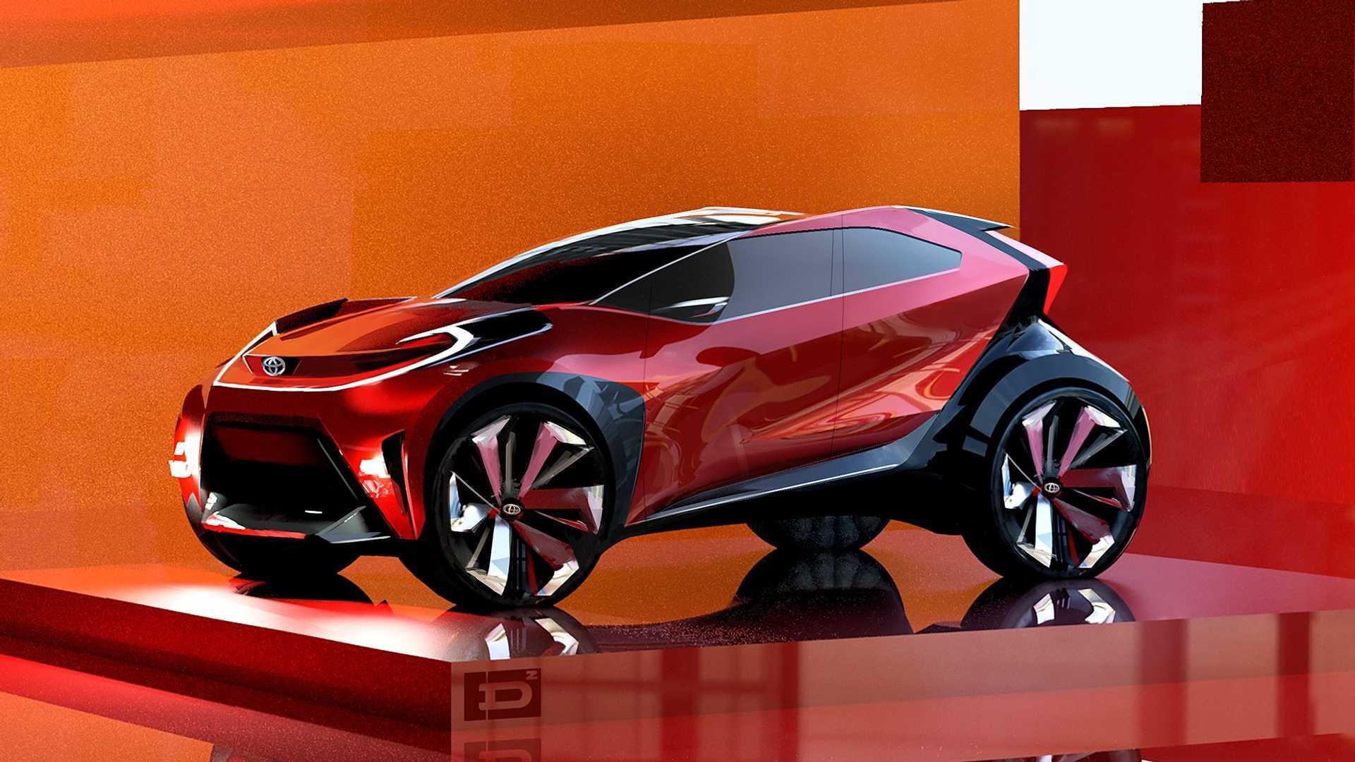 خودروی Toyota Aygo X Prologue با رنگی زیبا در خیابان دیده شد