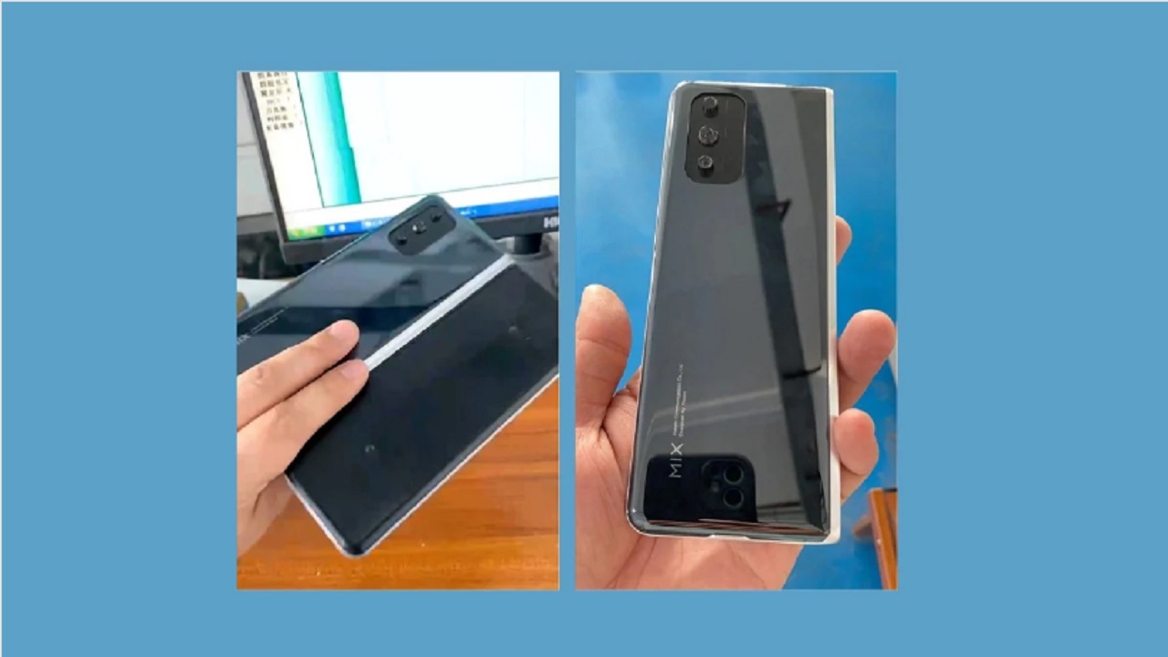 تصاویری از گوشی  Xiaomi Mi Mix تاشو به بیرون درز کرد