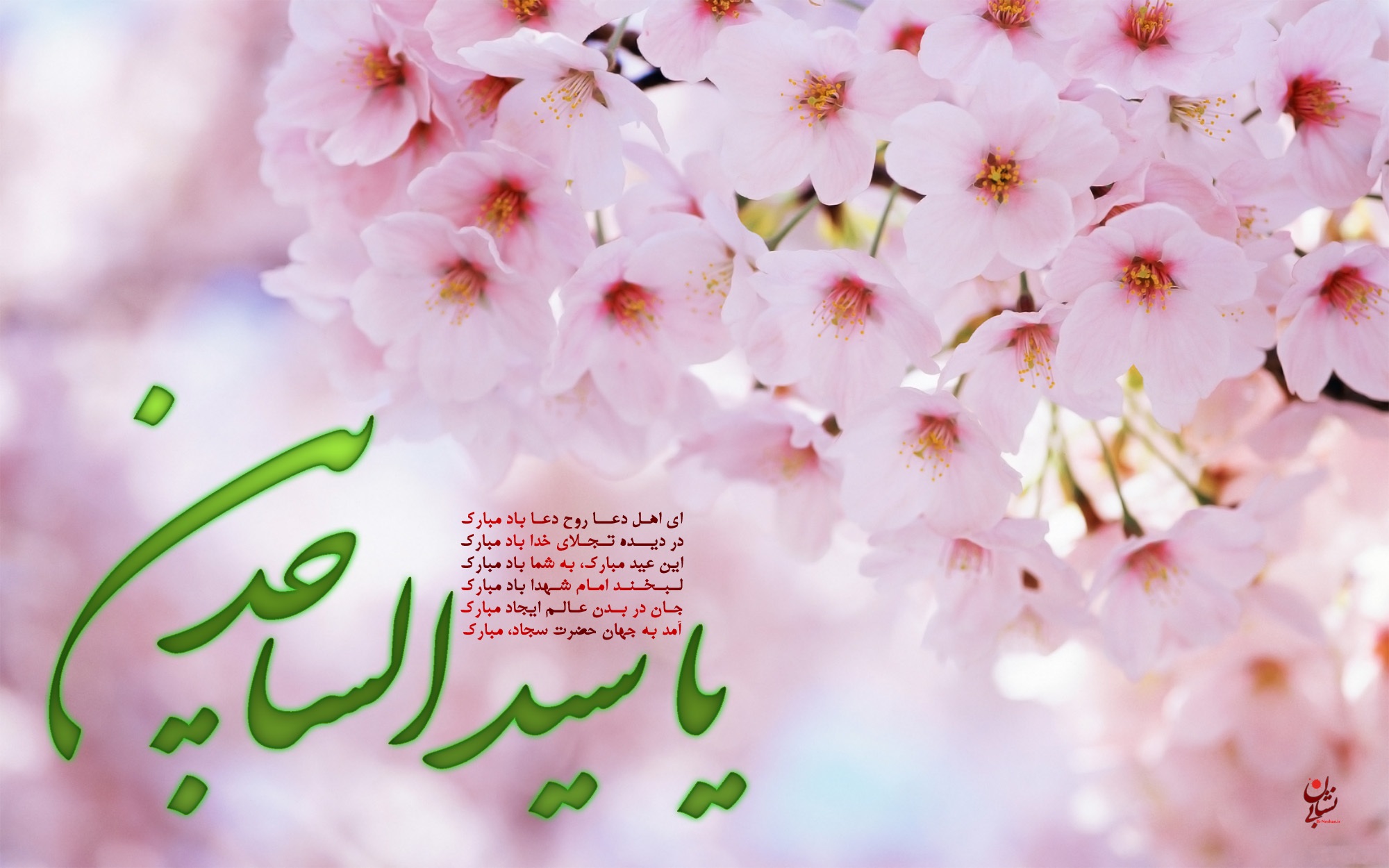 زیباترین والپیپرهای روز ولادت امام سجاد (ع)