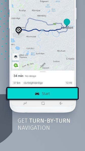 دانلود مسیریاب HERE WeGo