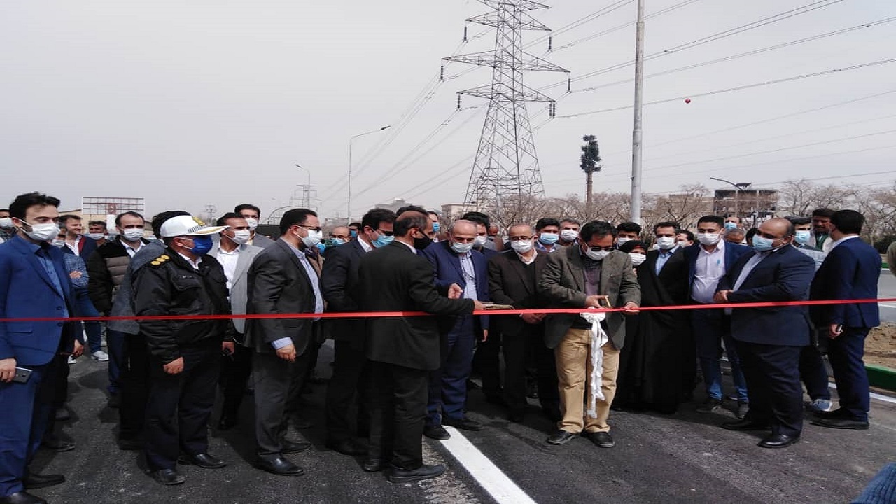 زیرگذر شهید برونسی مشهد افتتاح شد