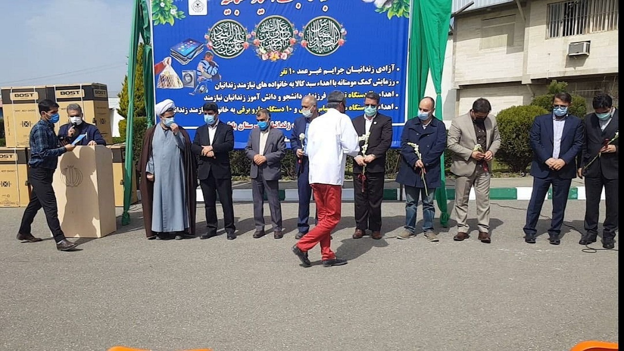 بازگشت ۱۰ زندانی بابلی به آغوش خانواده